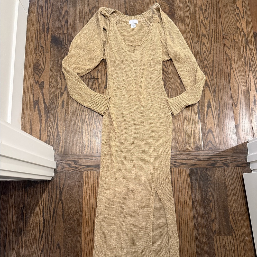 Isalis Knit Dress and Crop Sweater
